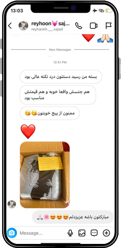 رضایت مشتریان مجلل